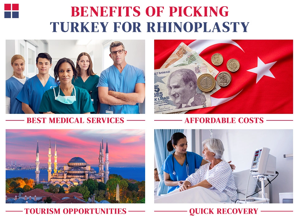 Benefits of Picking Turkey for Rhinoplasty Surgery